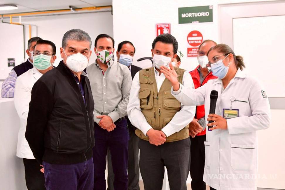 $!Inauguran Unidades Médicas Temporales en Monclova y Saltillo para convalecientes de COVID-19