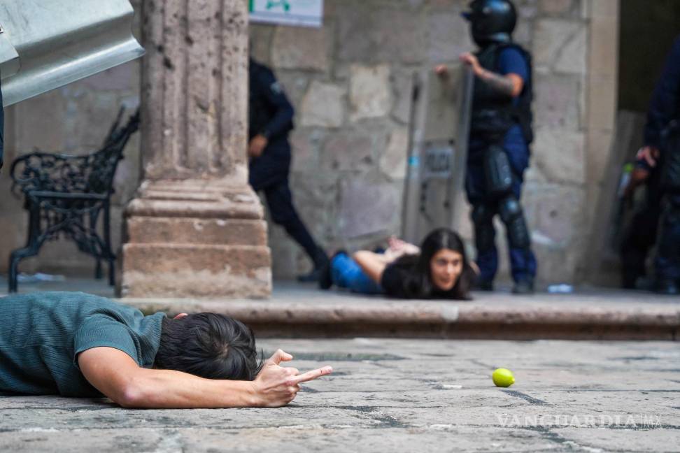 $!Las manifestaciones ciudadanas han sido respondidas por fuerzas de seguridad.
