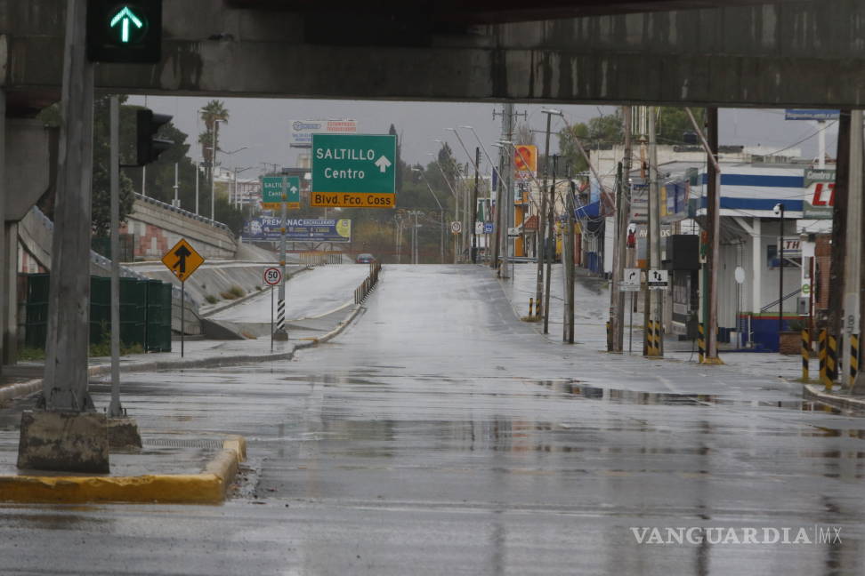 $!Azotan lluvias a la Región Sureste de Coahuila en pleno inicio de año