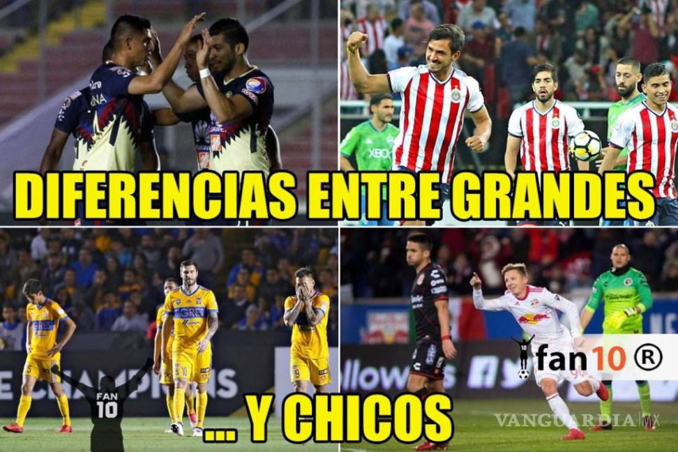 $!Chivas y América son los más grandes...en la Liga MX y en memes