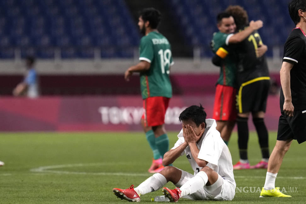 $!Tokio 2020: México festeja y Japón sufre tras el partido por el bronce (fotos)