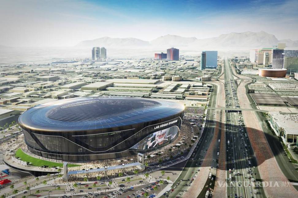 $!Así sería el estadio de Raiders en Las Vegas