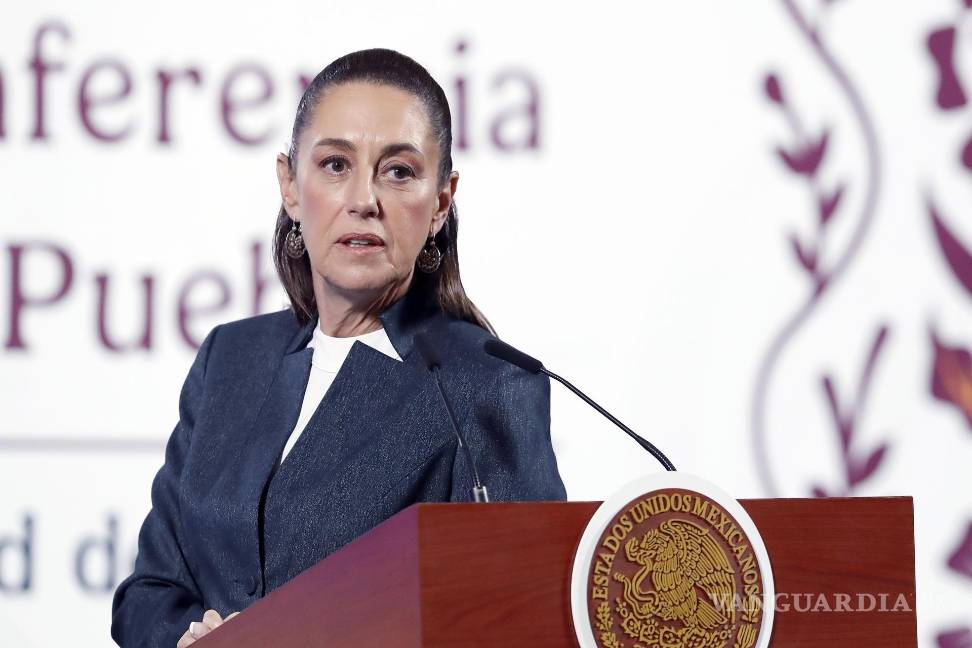 $!La presidenta de México, Claudia Sheinbaum. El año pasado, EU importó vehículos y camionetas ligeras por un valor de 79,000 mdd desde México.