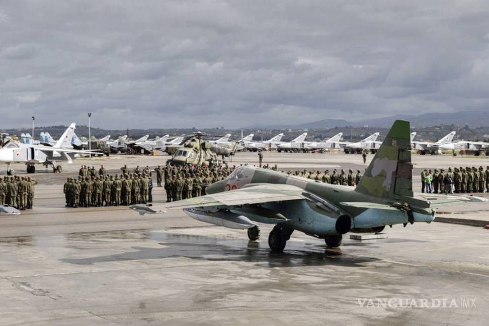 $!Rusia retira aviones combate, pero mantiene 800 soldados en Siria