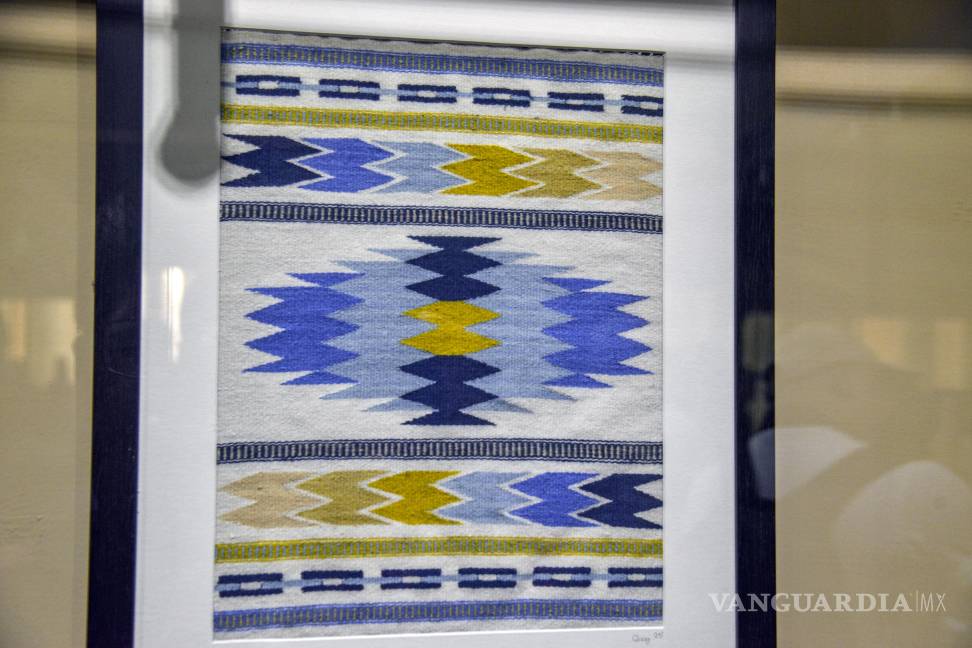 $!En ‘Tejer la ciudad’ la artista Victoria Victoria crea sarapes inspirada en el ladrillo de Saltillo