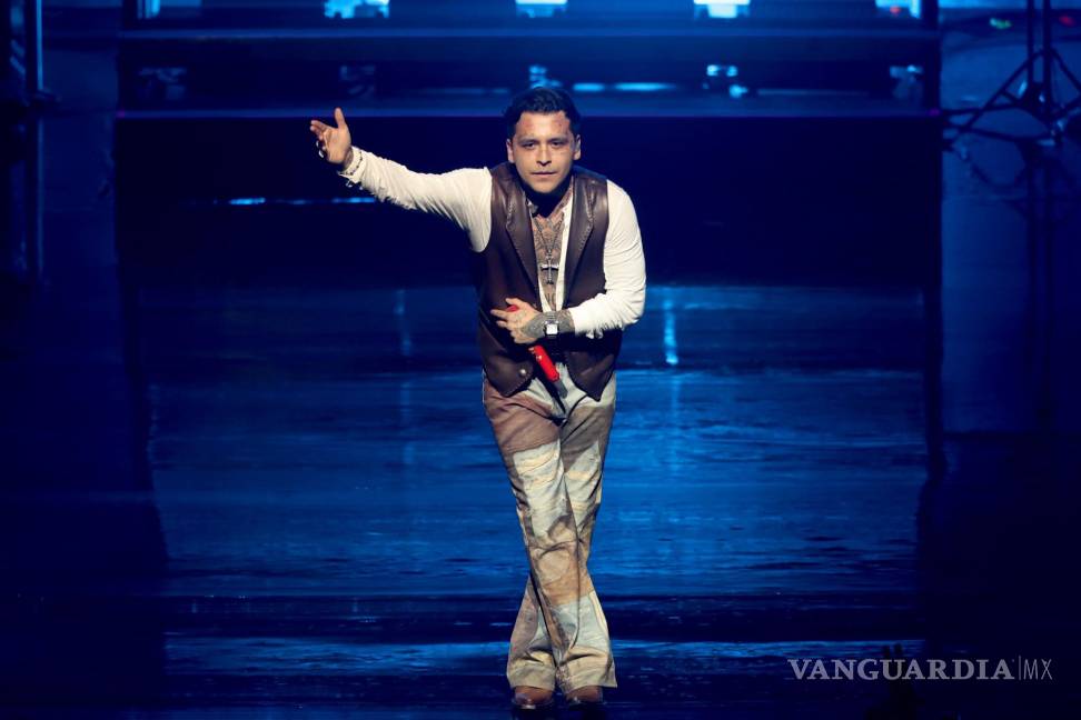 $!CIUDAD DE MÉXICO, 07 JUNIO 2024. Christian Nodal, uno de los máximos exponentes del regional mexicano se presentó en el Auditorio Nacional con su gira Pa’l Cora Tour 2024