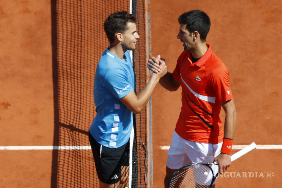$!Thiem sorprende a Djokovic y jugará la final de Roland Garros