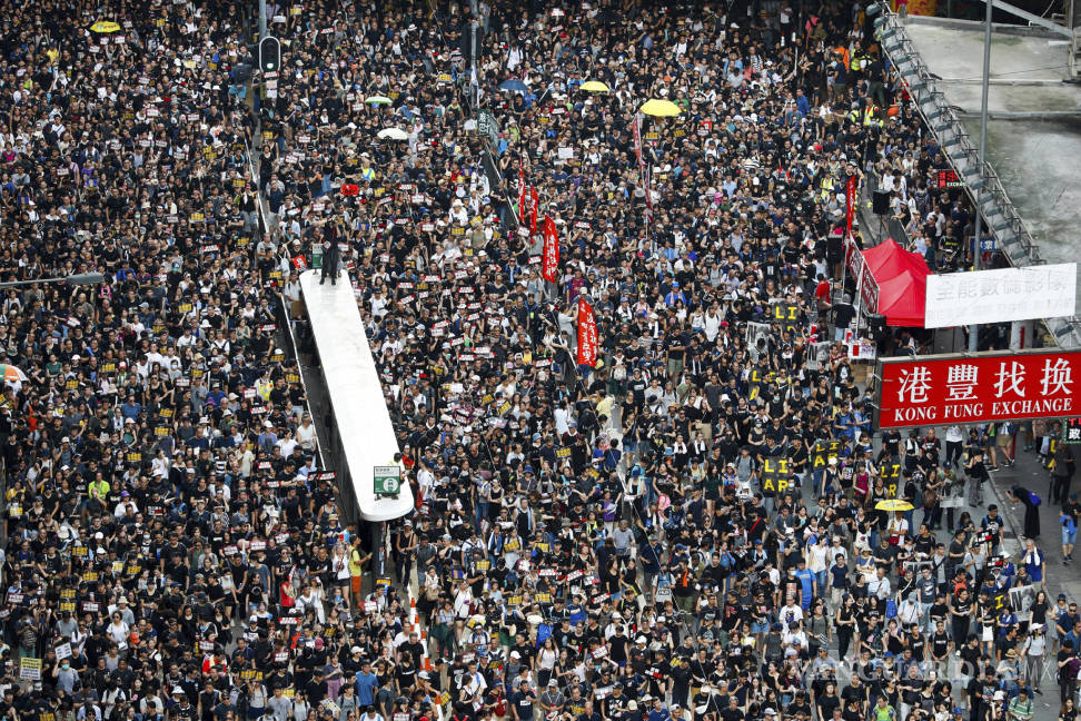 $!Carrie Lam, jefa ejecutiva de Hong Kong promete diálogo para acabar con las protestas