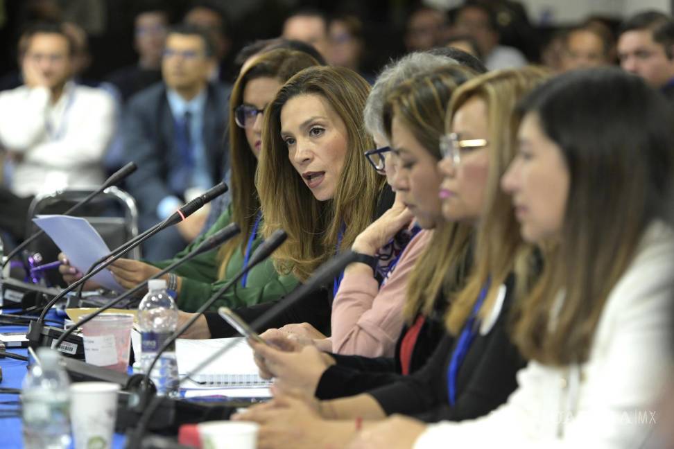 $!La juez de Distrito, Claudia Hurtado (c), durante una audiencia de la CIDH en la sede del organismo en Washington.