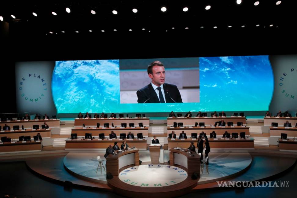 $!Estamos perdiendo la lucha contra el cambio climático, dice Macron