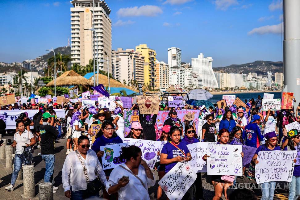 8M: de norte a sur, mexicanas protestan entre violencia y elecciones (fotos)