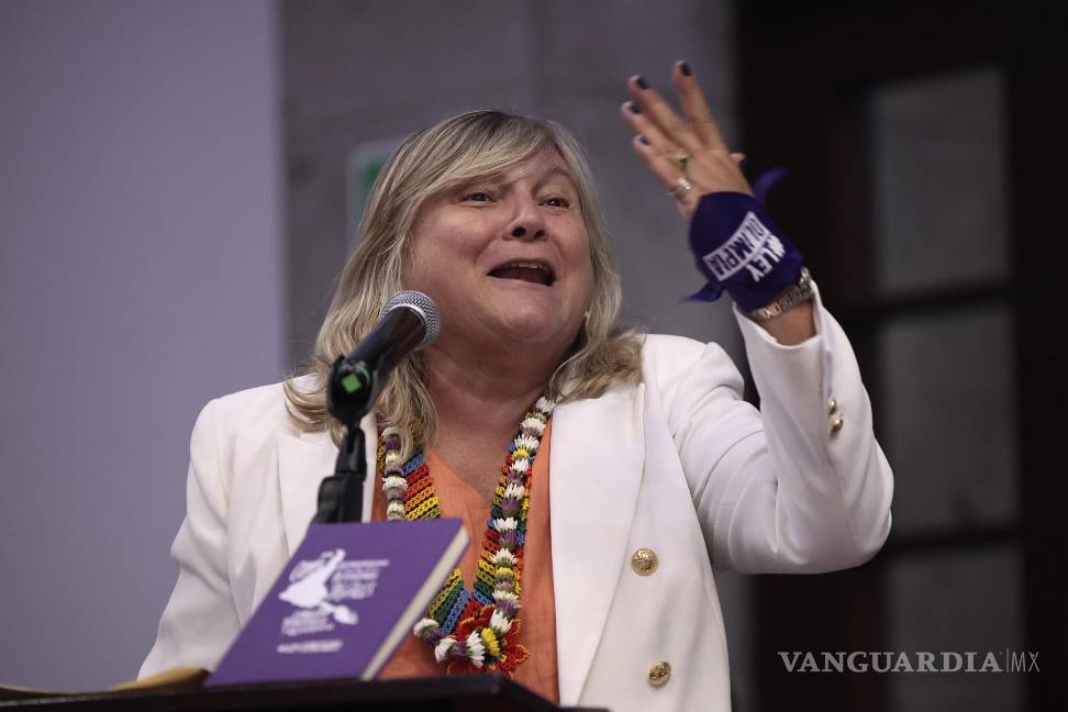 $!La directora regional para las Américas y el Caribe de ONU Mujeres, María Noel Vaeza, en la inauguración de la Cumbre Latinoamericana de Defensoras Digitales.