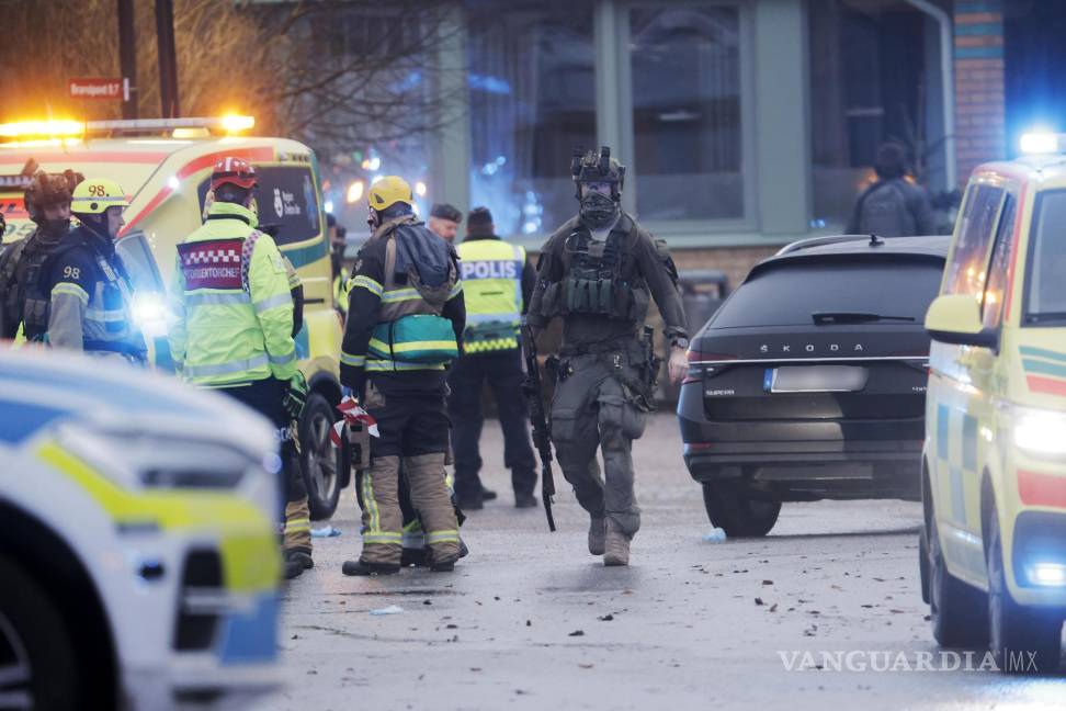 $!Una decena de personas murió este martes en un tiroteo en un centro educativo para adultos en Örebro, a unos 200 kilómetros al oeste de Estocolmo, informó la Policía de Suecia.