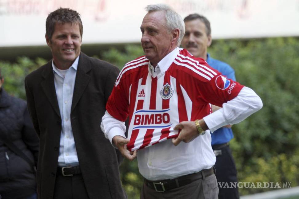 $!Cruyff dejó huella en México en su paso por Chivas