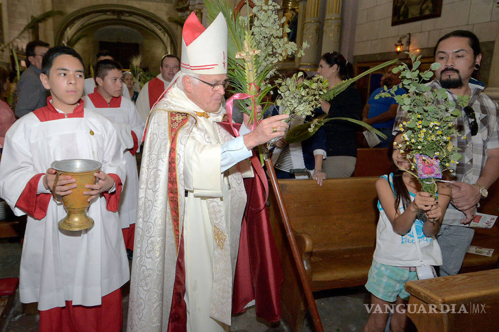 $!Inicia Semana Santa en Saltillo con el Domingo de Ramos