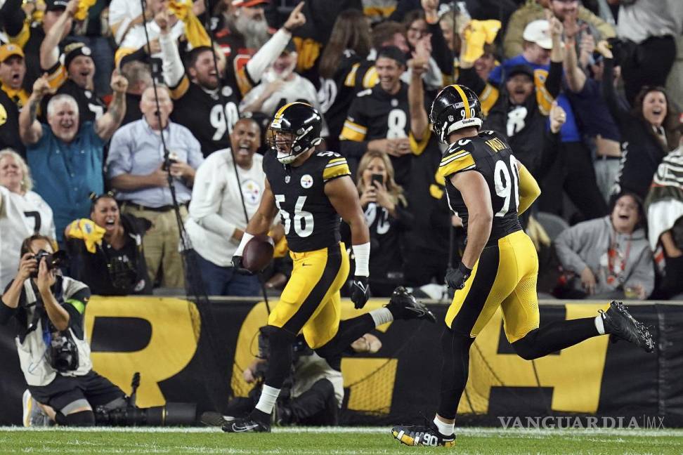 $!Steelers terminó por tomar la delantera de 26-22 en el último duelo del Monday Night Football.