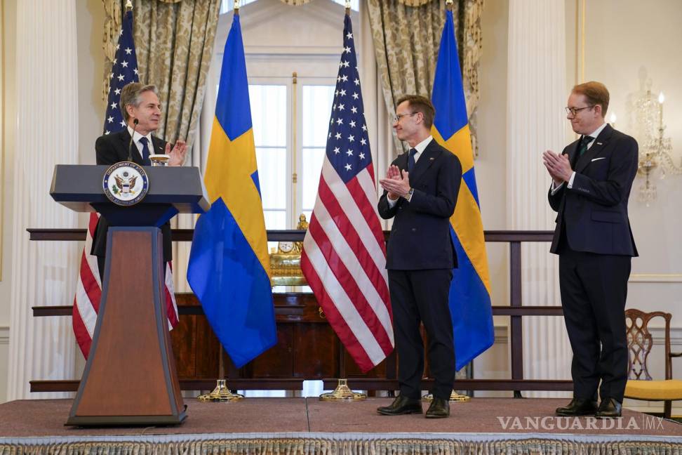 $!“Este es un momento histórico para Suecia. Es histórico para la alianza. Es historia para la relación transatlántica”, precisó el Secretario de Estado Antony Blinken.