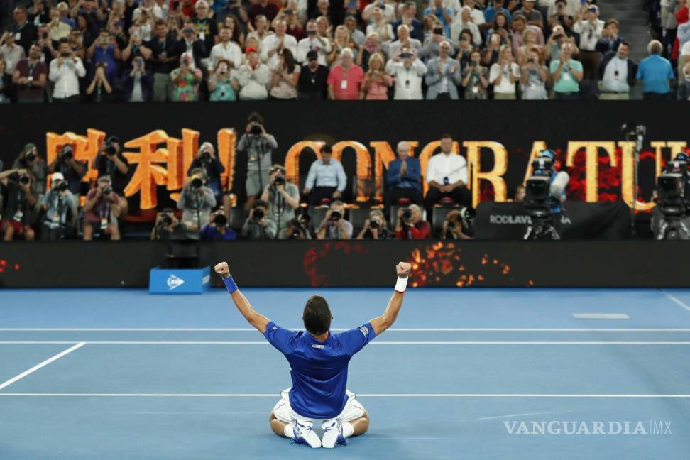 $!Djokovic derrota a Rafael Nadal y se corona en el Abierto de Australia por séptima vez