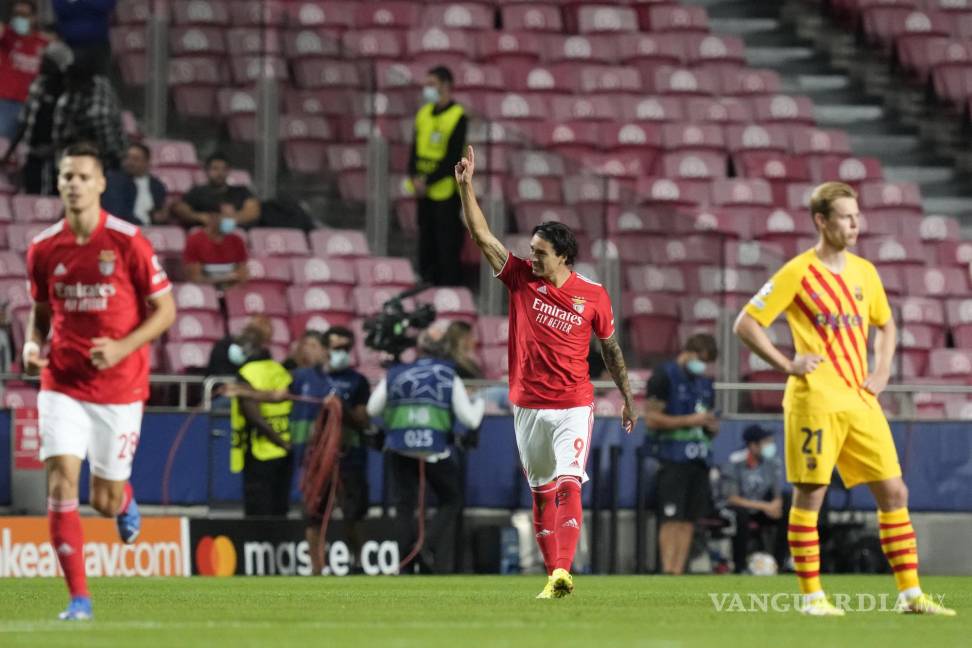 $!Benfica pasó por encima del Barza, equipo que no encuentra la fórmula ganadora.