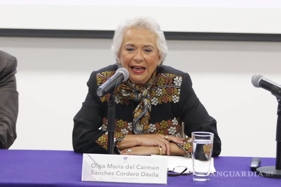 $!No ha sido fácil la lucha por los derechos de las mujeres: Olga Sánchez Cordero, desde Saltillo