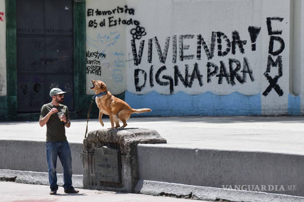 $!En la Ciudad de México, se reportaron movilizaciones cuestionando la gentrificación de ciertas colonias clásicas de la ciudad.
