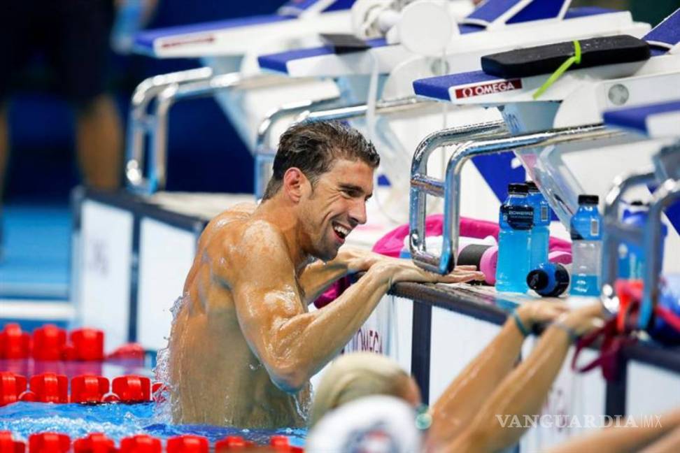 $!De adicto a abanderado, la resurrección de Michael Phelps