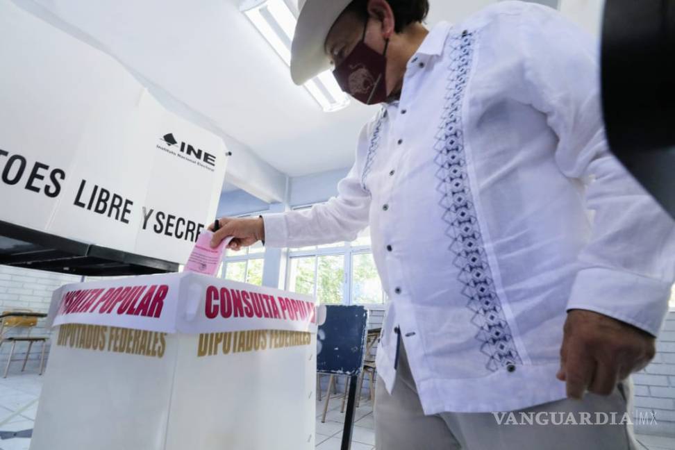 $!INE Coahuila reporta un 98.5 por ciento de avance en instalación de mesas receptoras para Consulta Popular