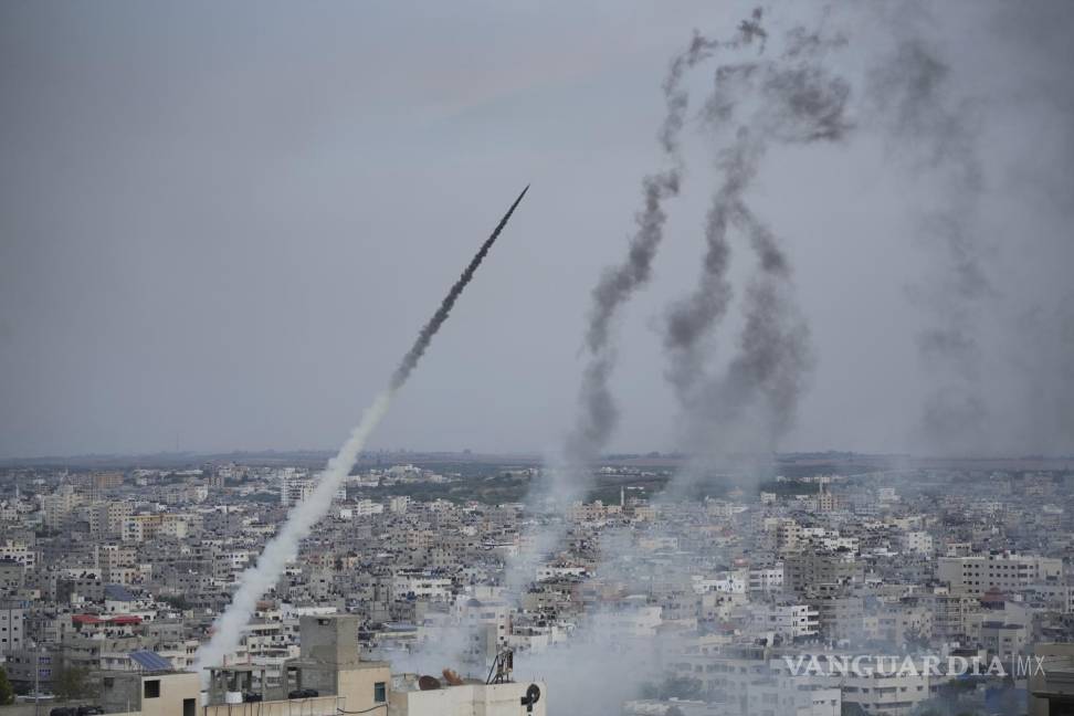 $!Decenas de misiles han sido lanzados en los enfrentamientos que se desataron en Medio Oriente.