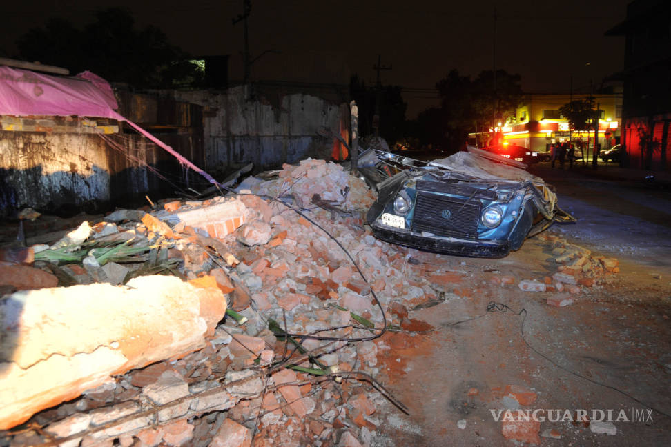 $!Al menos 15 muertos en México tras sismo de 8.2 grados en varios estados