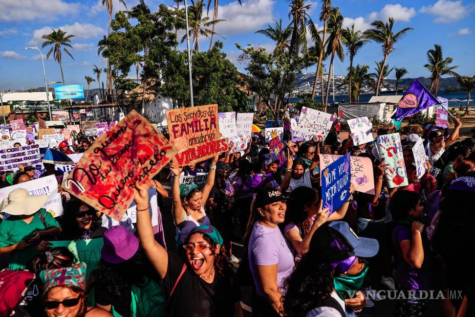 8M: de norte a sur, mexicanas protestan entre violencia y elecciones (fotos)