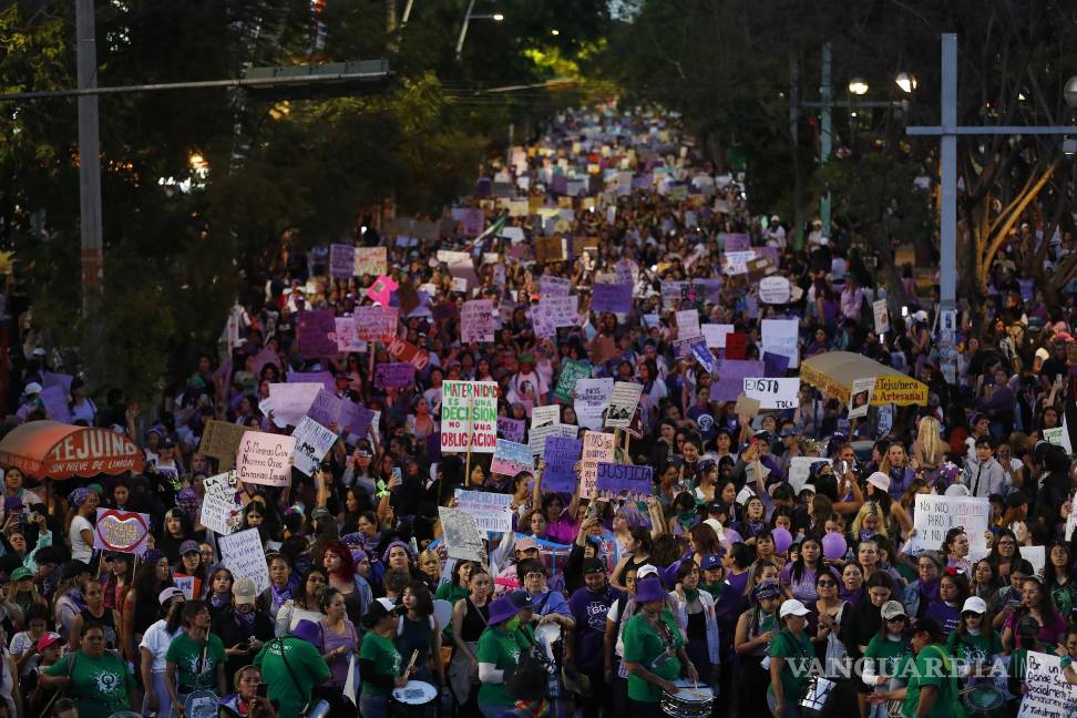 8M: de norte a sur, mexicanas protestan entre violencia y elecciones (fotos)
