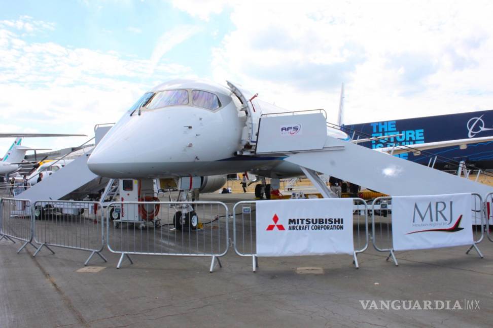 $!Llega rival directo de Bombardier: el primer avión de pasajeros japonés