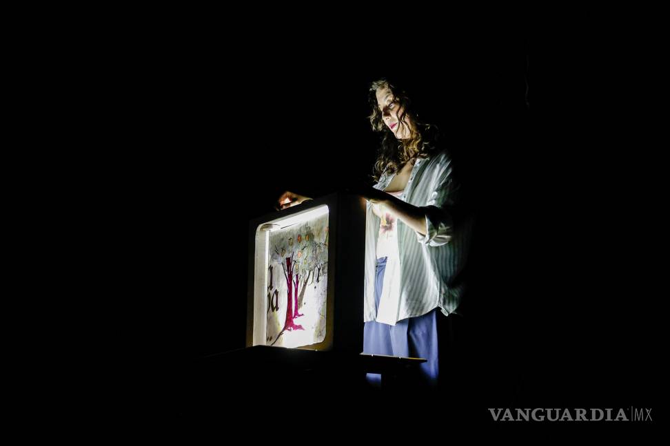 $!Para el duelo, teatro: Presentan la obra ‘Cantares’ en Ramos Arizpe