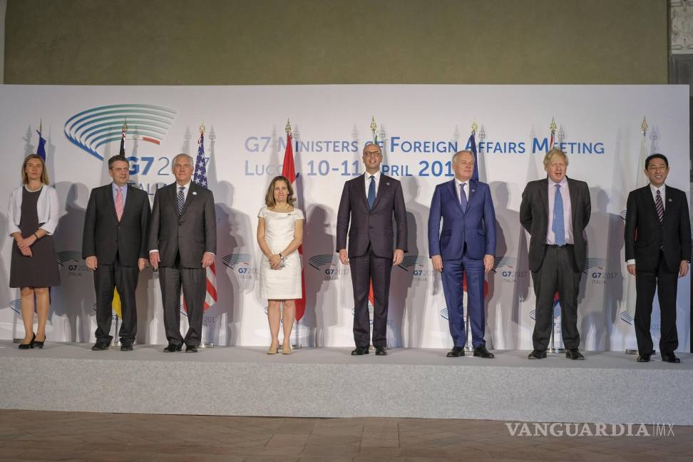 G7 descarta más sanciones a Rusia; acuerdan fomentar una arreglo político y no militar