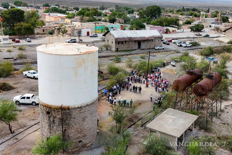 $!La rehabilitación incluyó la reparación del tanque elevado de ocho metros de diámetro, la bomba sumergible a 350 metros de profundidad y el mantenimiento general del pozo.