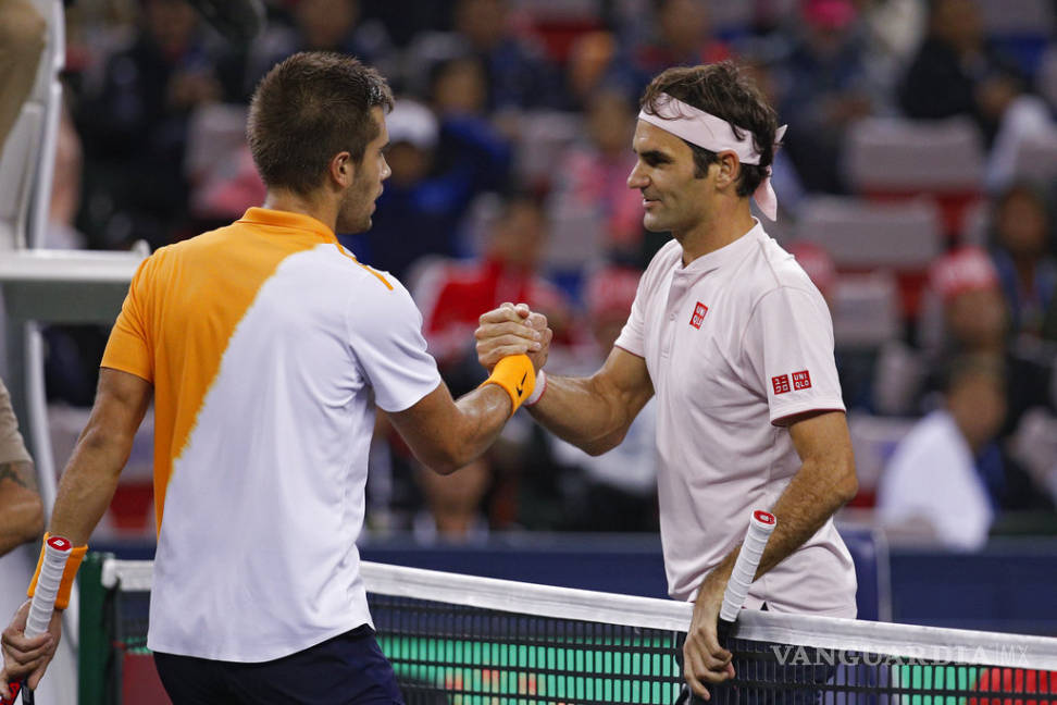 $!Federer cae ante Borna Coric y se despide de la final del Masters 1000