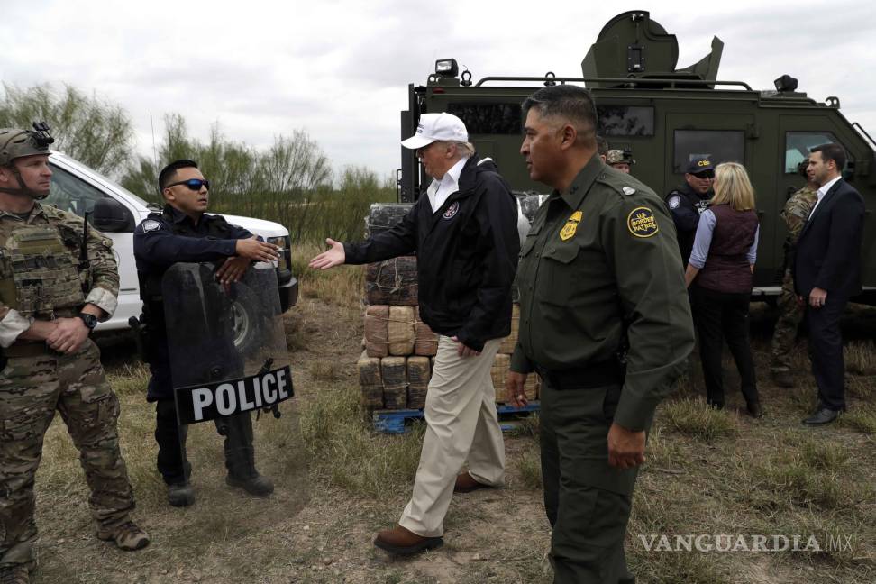 $!Visita de Donald Trump a la frontera con México desata protestas