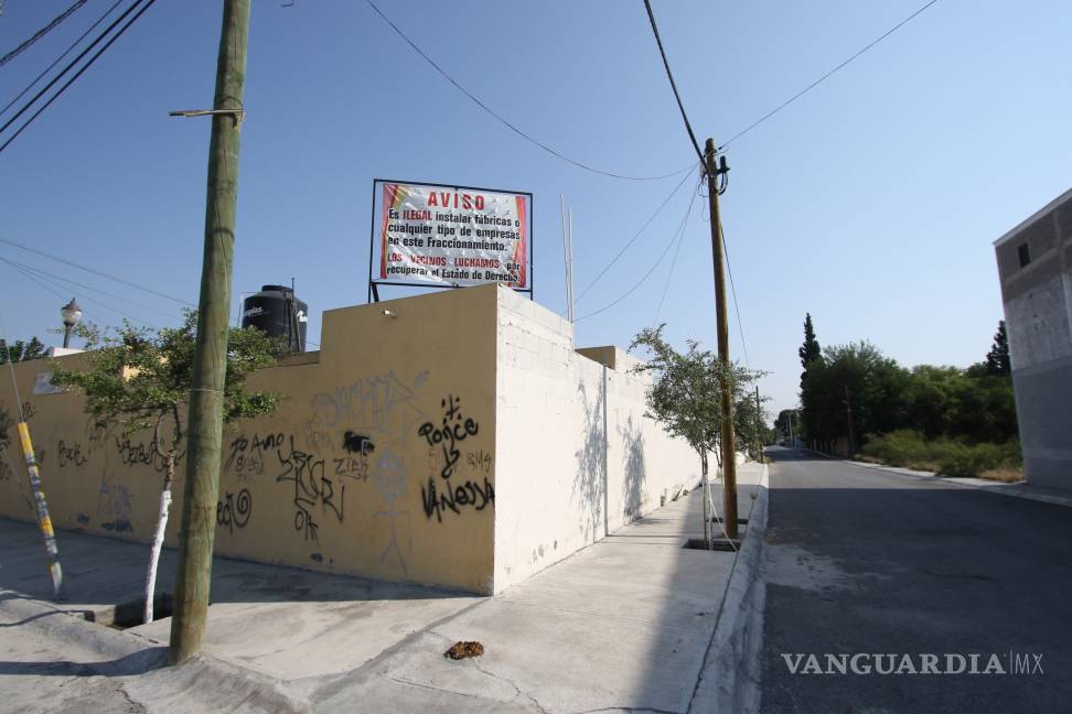 Familias de Ramos Arizpe luchan para que autoridades controlen a empresas que contaminan y que retiren de zona urbana