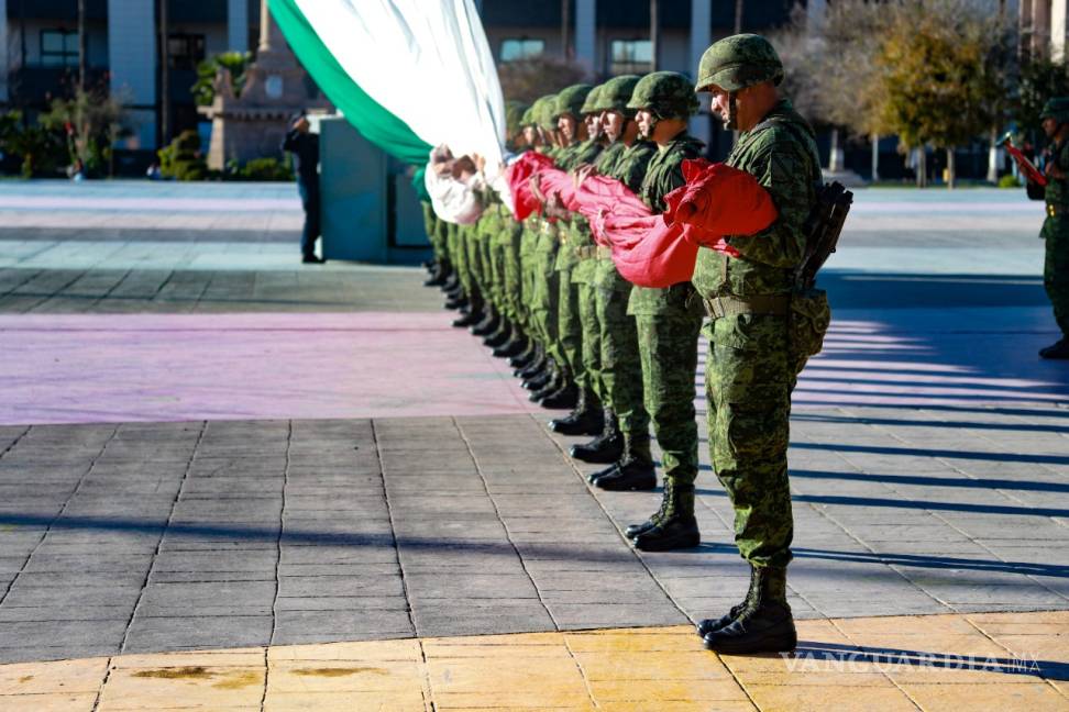 $!Conmemoran en Torreón 103 Aniversario de la Constitución Mexicana