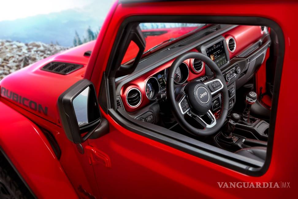 $!Así luce el interior del nuevo Jeep Wrangler 2018