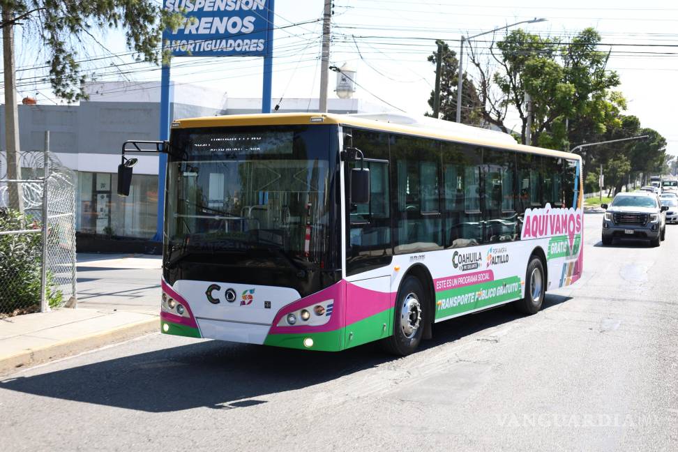 $!Las unidades realizaron con éxito los recorridos de prueba este viernes.
