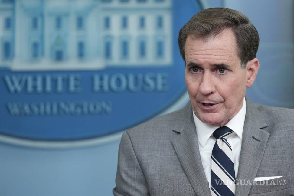 $!John Kirby, portavoz del Consejo de Seguridad Nacional de la Casa Blanca, dio a conocer el balance que llevan las autoridades de inteligencia norteamericanas.