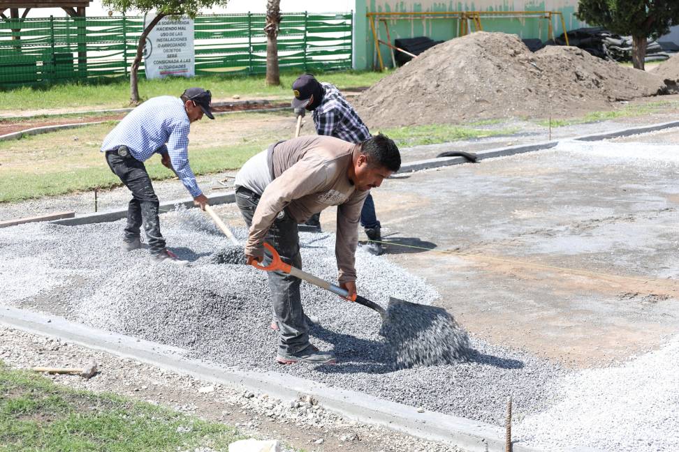 $!Las obras forman parte del programa “Activa tu Parque”, que también ha intervenido espacios como plazas, skateparks y canchas en distintas colonias de Saltillo.