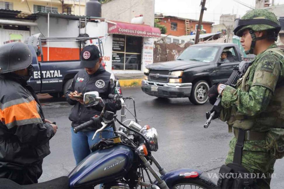 $!113 detenidos en el Edomex tras megaoperativo