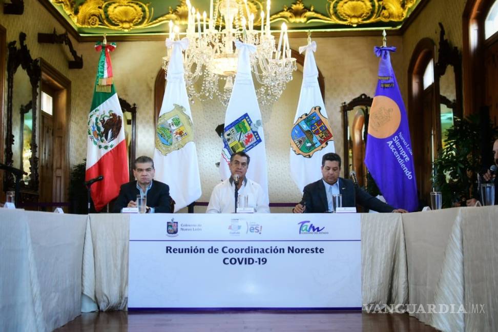 $!Hacen frente común Coahuila, Nuevo León y Tamaulipas para enfrentar al coronavirus