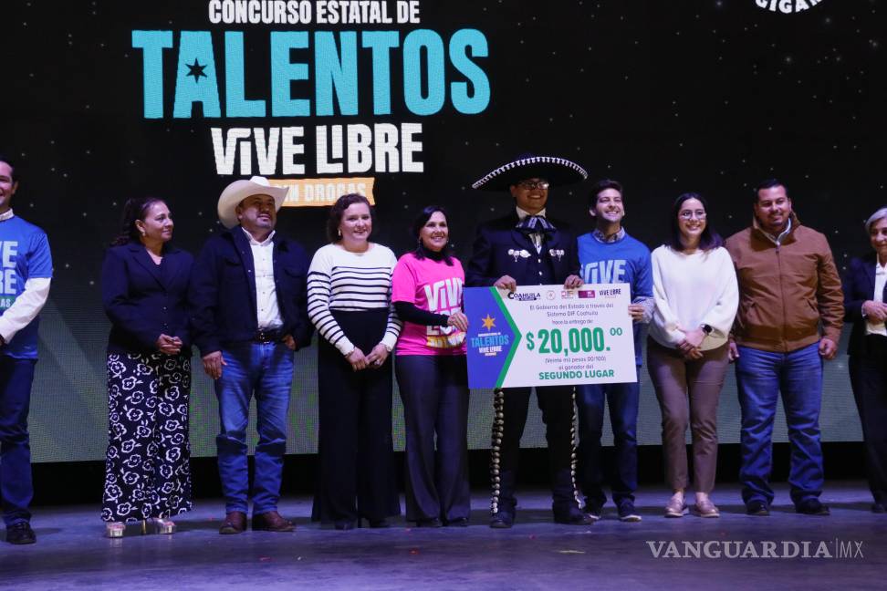 $!Héctor Pérez, talento saltillense fue el ganador del segundo lugar en el concurso estatal.