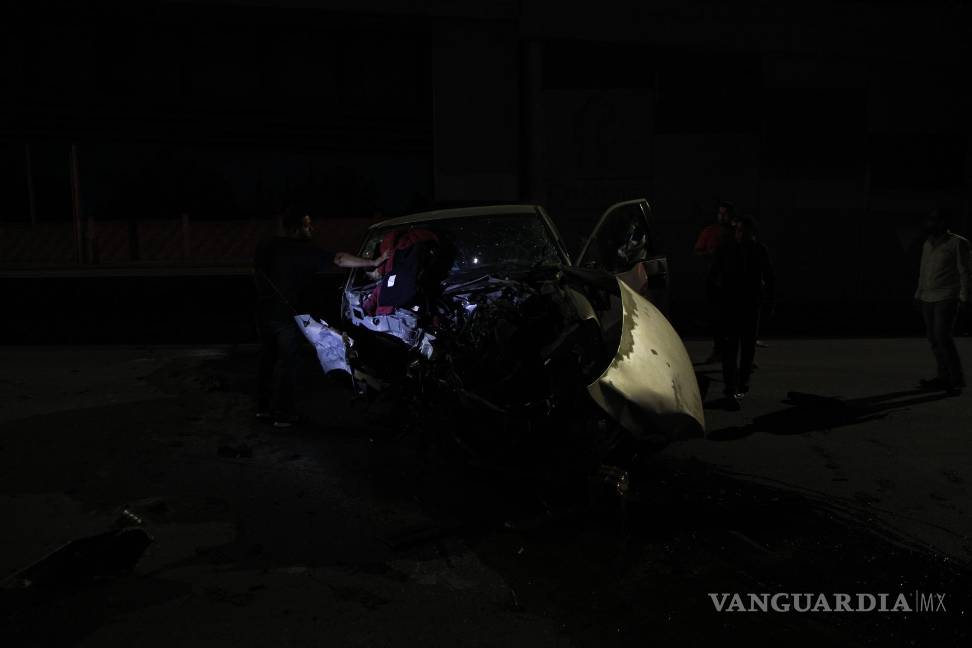 Saltillo: Hombre pierde la vida al chocar a más de 100 kilómetros por hora