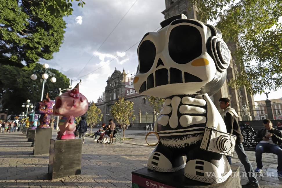 $!Karen Villa, quien es una turista de visita a la ciudad de Puebla, comentó que es una exposición con mucha imaginación.