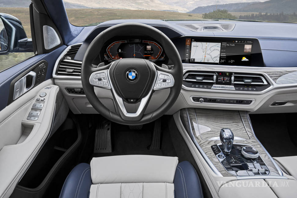 $!BMW X7, un giganteso y lujoso SUV cargado con lo último en tecnología