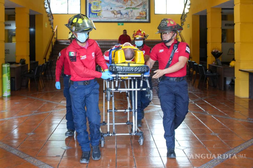 $!El edil señaló que la protección civil salva vidas y que la preparación debe practicarse de manera constante.